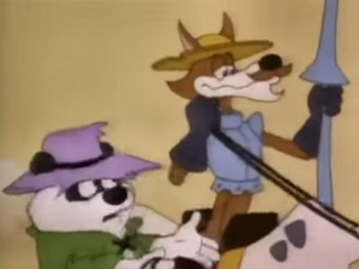Dessins Animés : Don Coyote et Sancho Panda