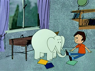 Dessins animés : Jojo la gaffe (Proszę słonia)