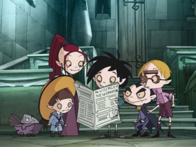 Dessins animés : L'Ecole des petits vampires (Die Schule der kleinen Vampire / Scuola di vampiri)