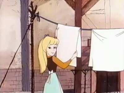 Dessins Animés : Le Monde Merveilleux de Cendrillon Maria d&#039;Oro (Maria d&#039;Oro und Bello Blue)