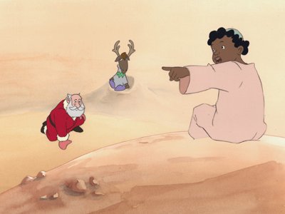 Dessins animés : Le Père-Noël et les enfants du désert