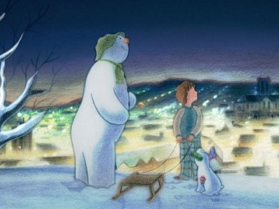 Dessins Animés : Le bonhomme de neige et le petit chien (The Snowman and The Snowdog)