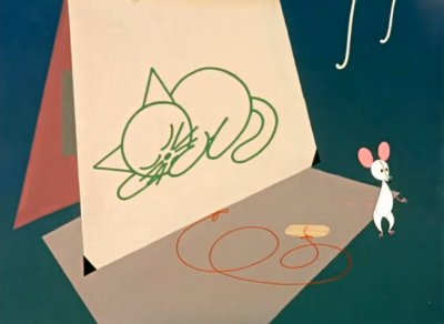 Dessins animés : Le chat et la souris