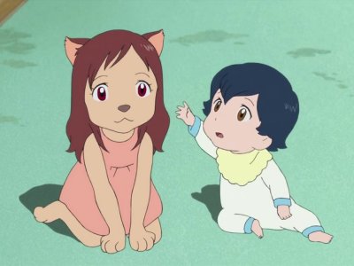 Dessins animés : Les Enfants loups Ame et Yuki (Ōkami kodomo no Ame to Yuki)