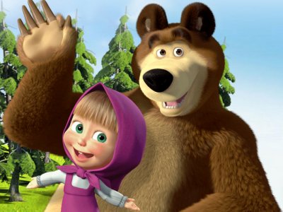 Dessins animés : Masha et Michka (Macha et l'ours)