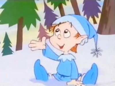 Dessins animés : Petit Pied-Bleu le Petit Lutin de Noël