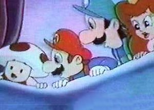 Dessins animés : Super Mario Bros (Sūpā Mario Burazāzu)