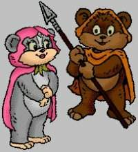 Dessins animés : Les petits Ewoks (The Ewok Adventure)